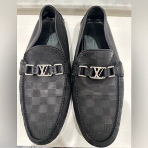 Louis Vuitton Men’s Black Logo Shoes